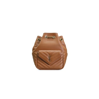YSL JOE MINI BUCKET BAG IN LAMBSKIN 631052 (19*13*13cm)